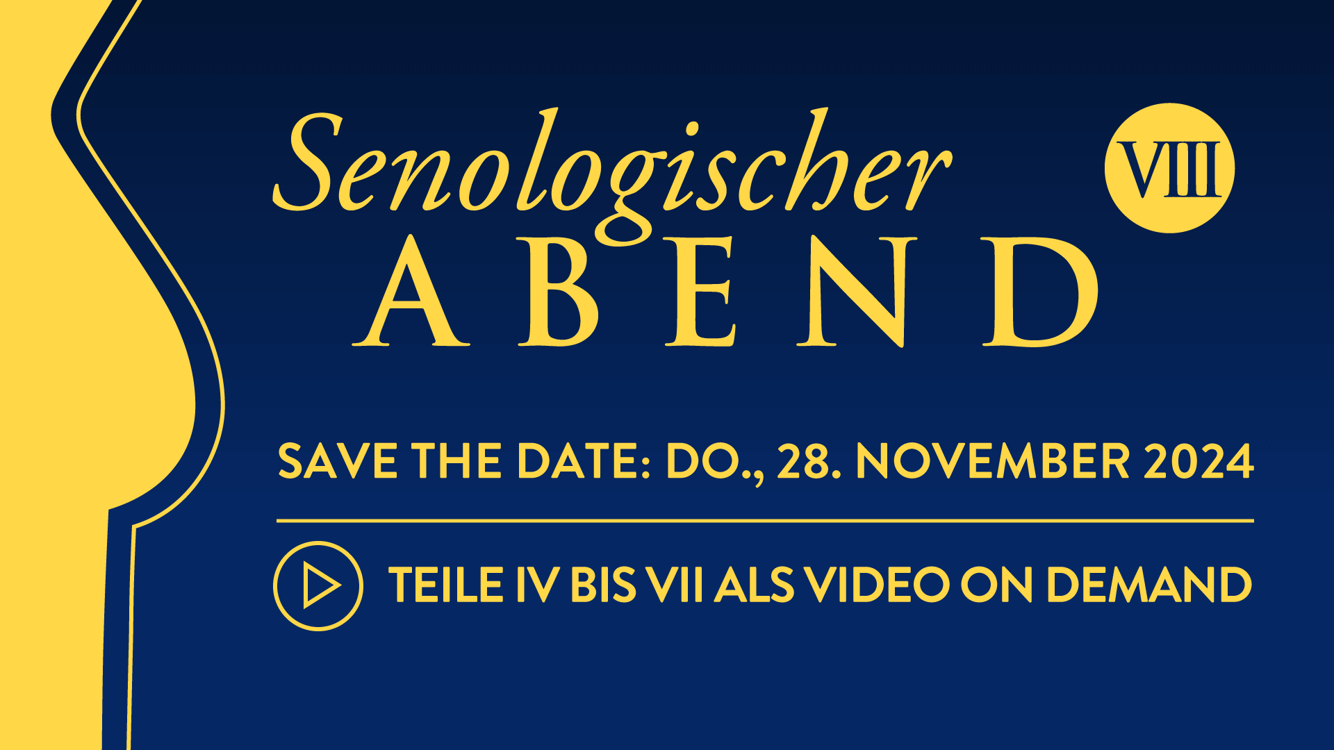 Senologischer Abend VII - Save the Date and Video on Demand